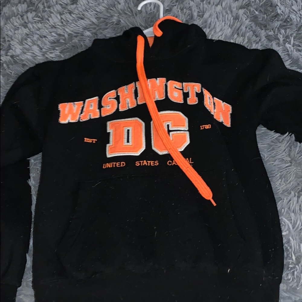 Black Washington DC hoodie